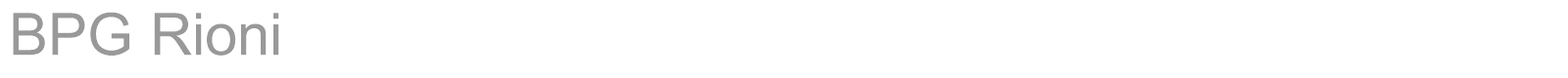 BPG Rioni font preview