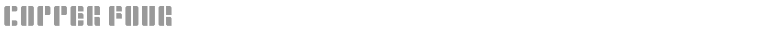 Copper Four font preview