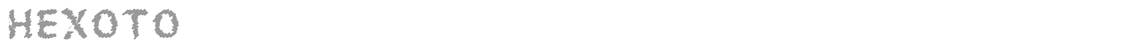 Hexoto font preview