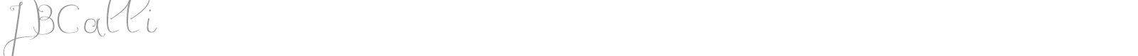 JBCalli font preview