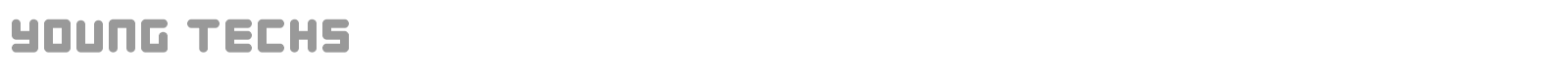 Young Techs Expanded Italic font preview