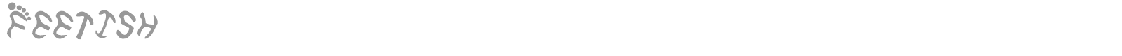 Feetish font preview