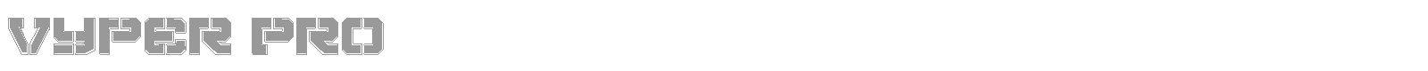 Vyper Pro font preview