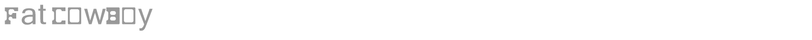 Fat Cowboy font preview
