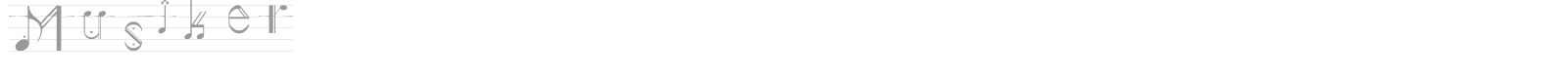 Musiker font preview