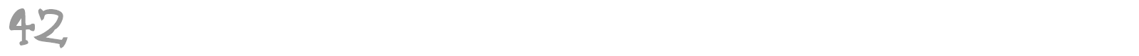 42 font preview