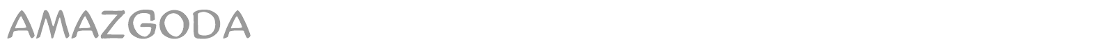 AmazGoDa font preview