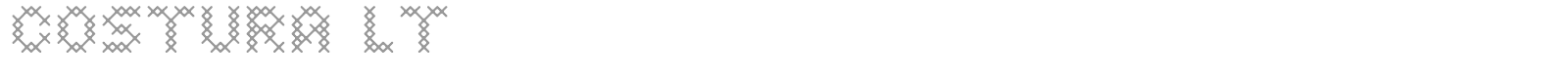 Costura font preview