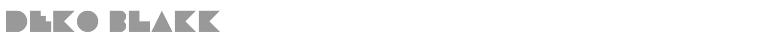Deko Blakk font preview