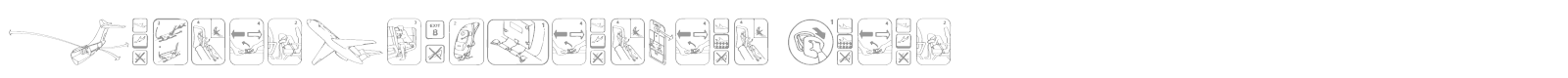 FastenYourSeatBelt Clean font preview