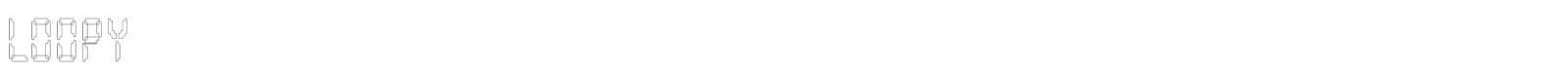 Loopy font preview