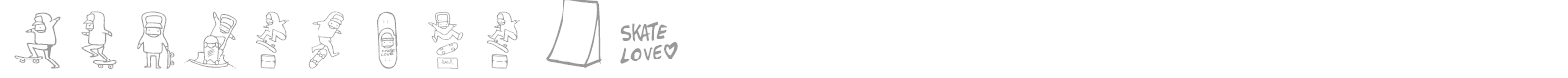skatelove 2.0 font preview