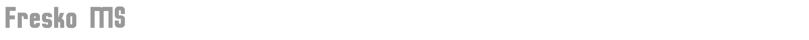 Fresko MS font preview