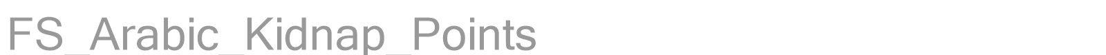 FS_Arabic_Kidnap_Points font preview