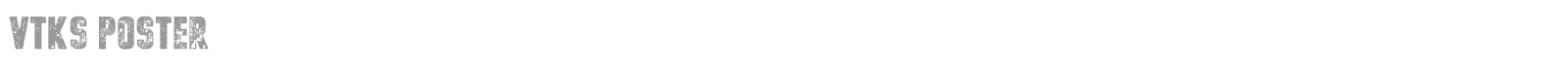 vtksposter font preview