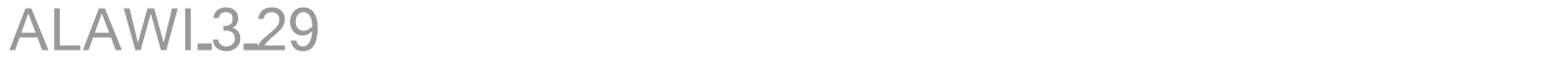 ALAWI-3-29 font preview