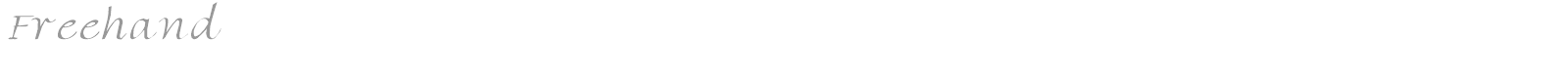FreeHand font preview