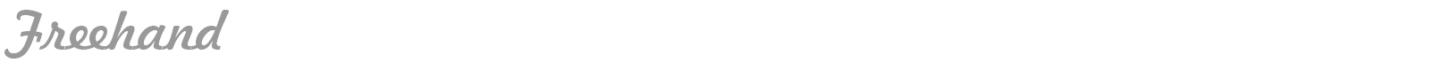 FreeHand font preview