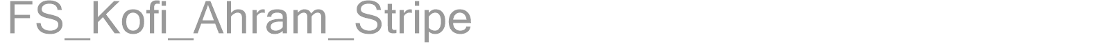 FS_Kofi_Ahram_Stripe font preview
