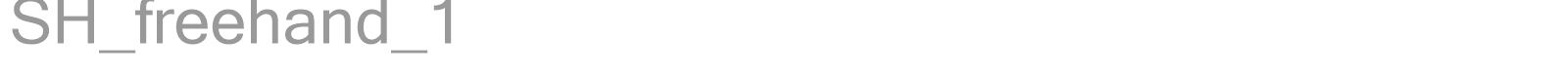 SH_freehand_1 font preview