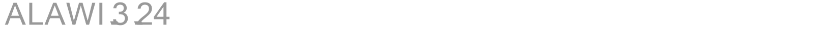 ALAWI-3-24 font preview