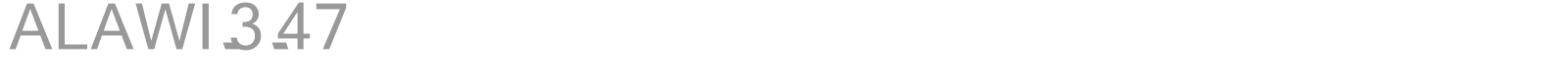 ALAWI-3-47 font preview