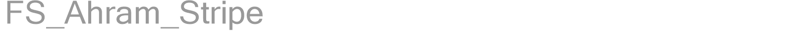 FS_Ahram_Stripe font preview
