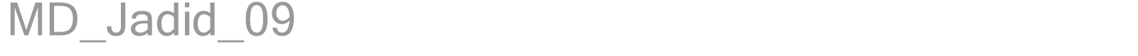 MD_Jadid_09 font preview