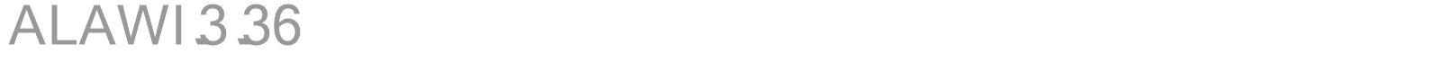 ALAWI-3-36 font preview