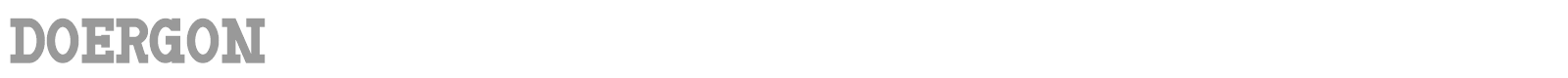 Doergon font preview