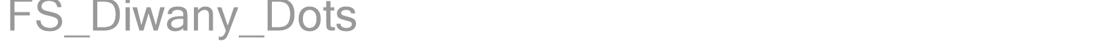 FS_Diwany_Dots font preview