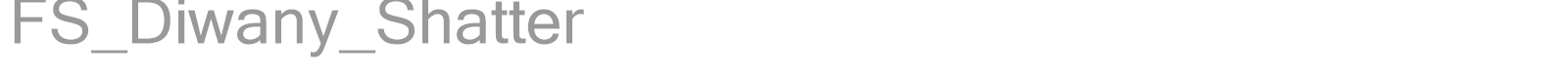 FS_Diwany_Shatter font preview
