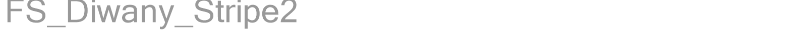 FS_Diwany_Stripe2 font preview