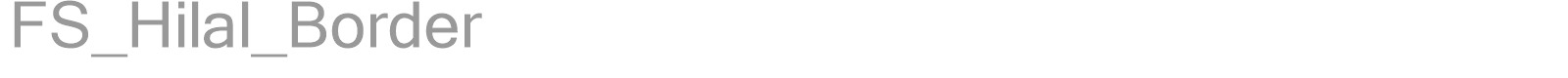 FS_Hilal_Border font preview