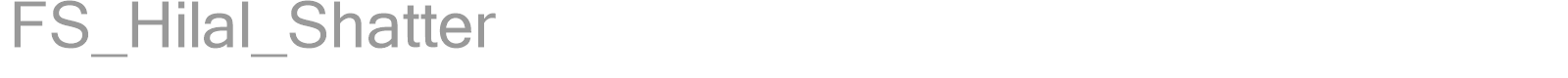 FS_Hilal_Shatter font preview