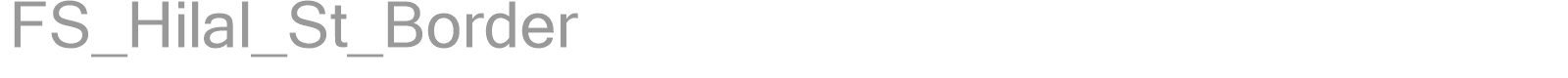 FS_Hilal_St_Border font preview