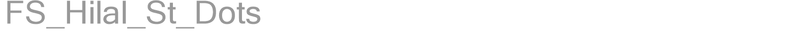 FS_Hilal_St_Dots font preview