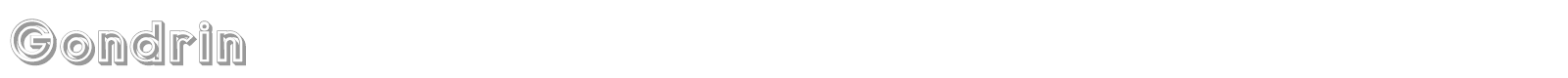 Gondrini font preview