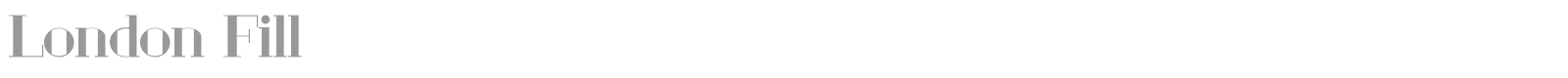 London font preview
