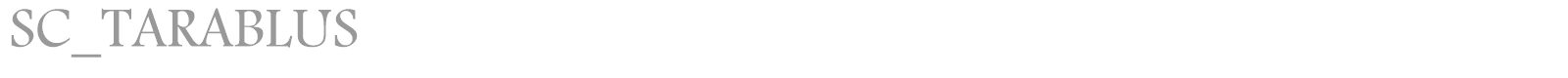 SC_TARABLUS font preview