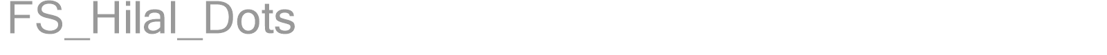 FS_Hilal_Dots font preview