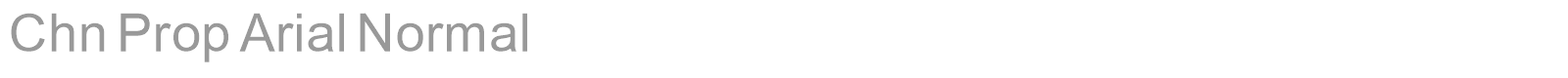 Chn Prop Arial Normal font preview
