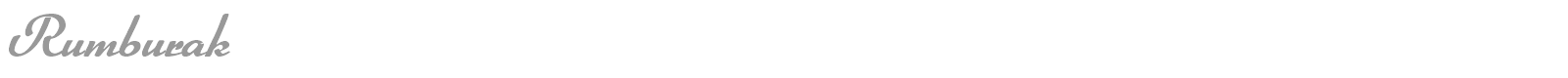 Rumburak font preview