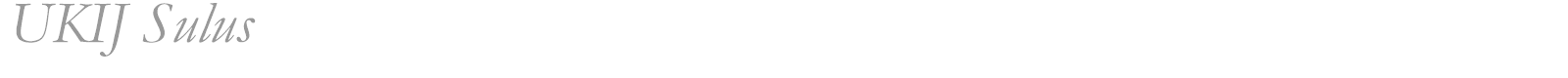 UKIJ Sulus font preview