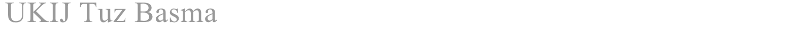 UKIJ Tuz Basma font preview