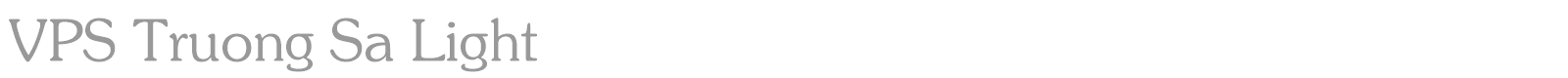 VPS Truong Sa Light font preview