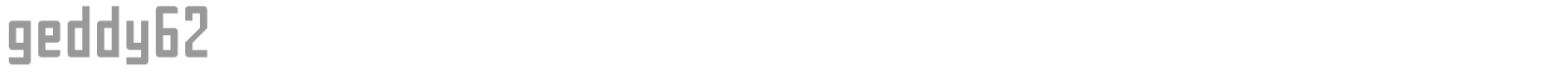 geddy62 font preview