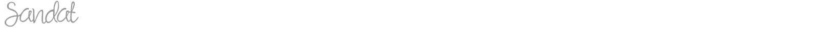 Sandat font preview