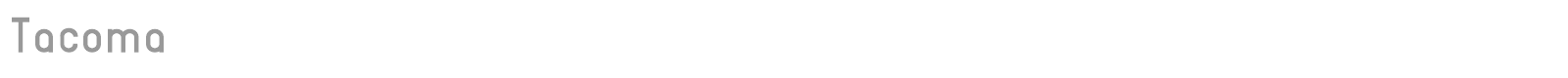 Tacoma font preview