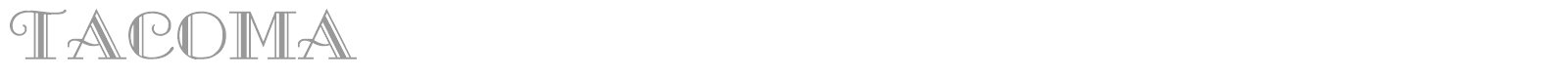 Tacoma font preview
